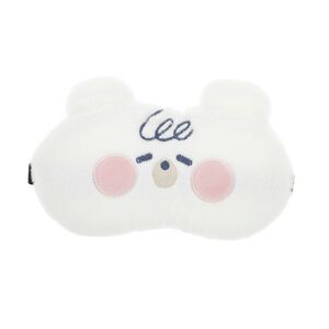 Portable Cartoon Bears Eye Mask White